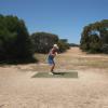 Kathy best hole, par at Border