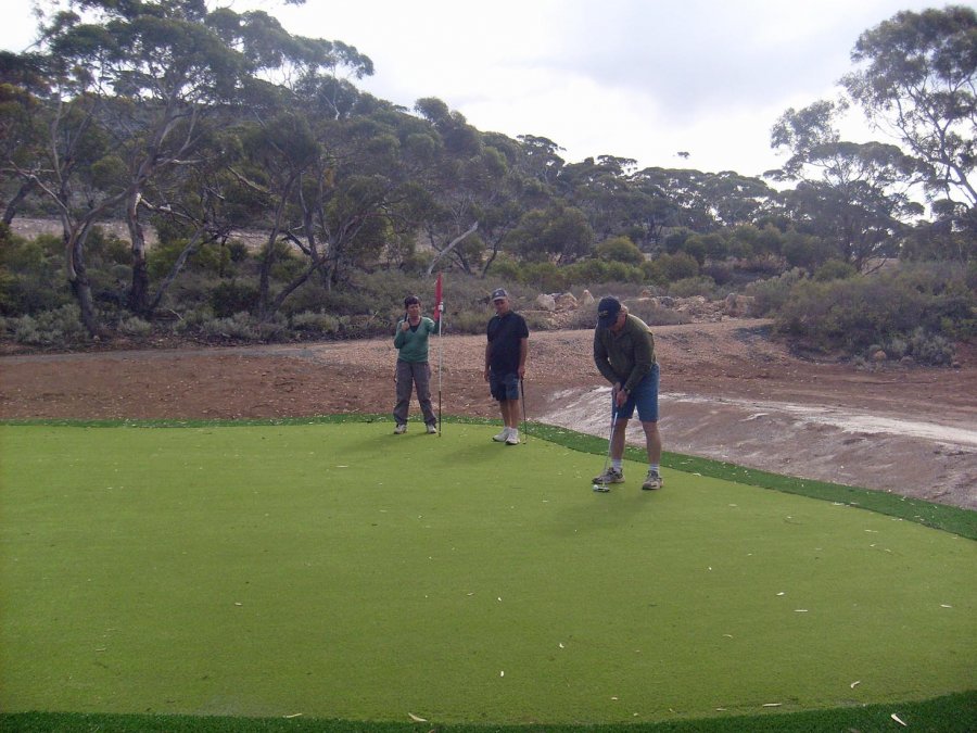 Golfers at Brumby's Run