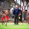 Len and the Ngadju dancers