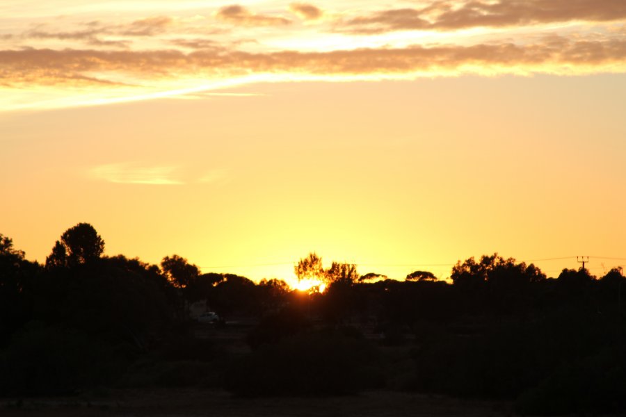 Sun rise, Ceduna breakfast